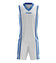 Zeus Kit Bozo Basketball Trikot + Shorts 2-tlg. bianco/royal – 3XS