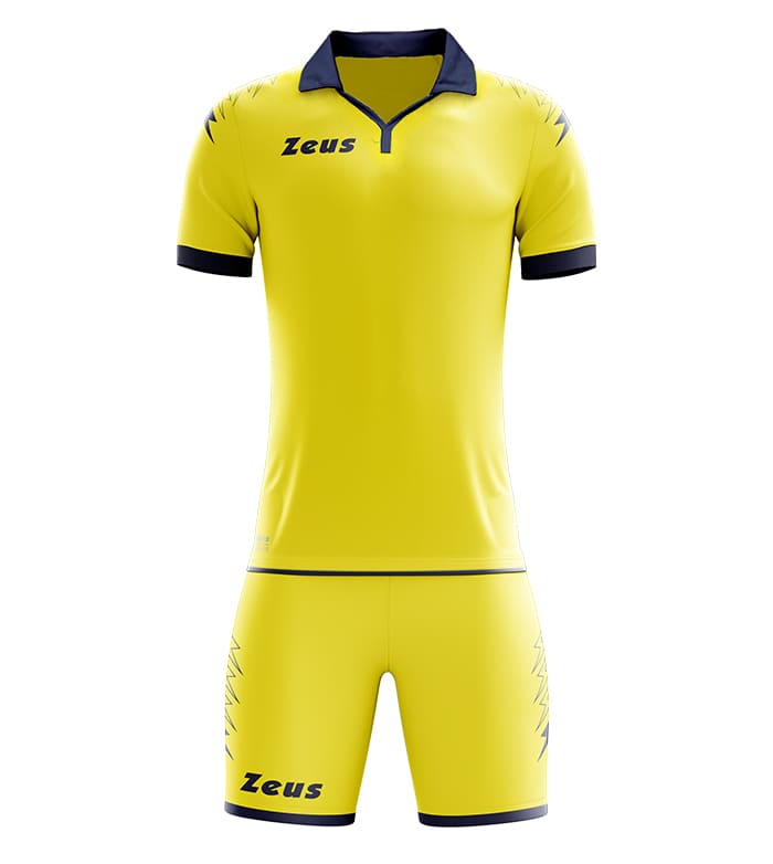 Zeus Kit Scorpion Trikot + Shorts Set giallo/blu