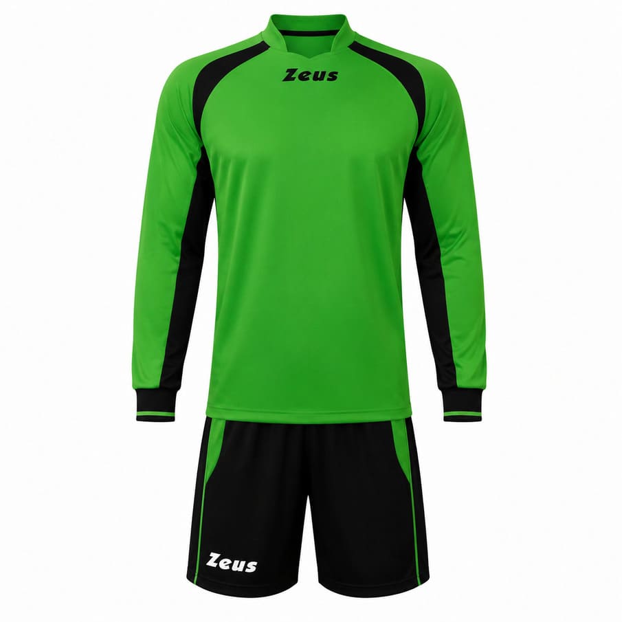 Zeus Kit Pippo Trikot-Set + Shorts 2-teilig verde/nero