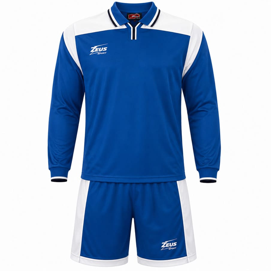 Zeus Kit Hermes Trikot-Set 2-teilig royal/bianco/blu