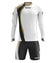 Zeus Kit Spagna Trikot-Set + Shorts 2-tlg. Ml bianco/nero – XS