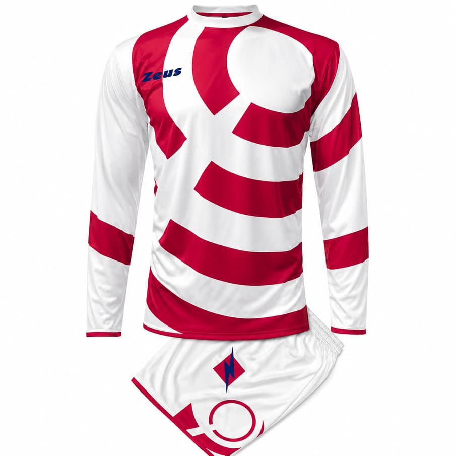 Zeus Kit Orbit Trikot-Set 2-teilig bianco/granata