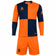 Zeus Kit Yaris Herren Trikot-Set 2-teilig blu/arancio – L