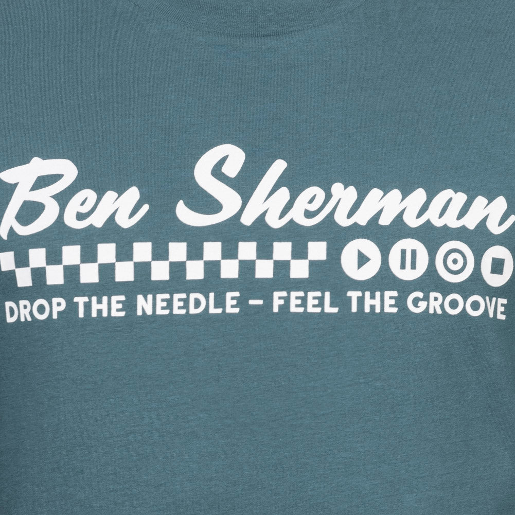 BEN SHERMAN Feel the Groove Herren T-Shirt 1012965-TEAL