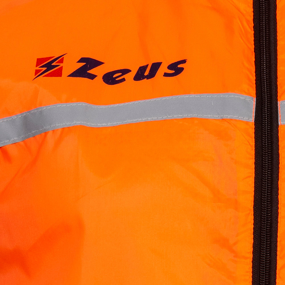 Zeus Herren reflektierende Laufweste orange