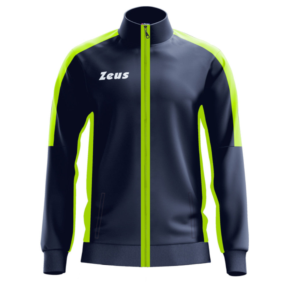 Zeus Relax Start Herren Präsentations Jacke blau/gelb