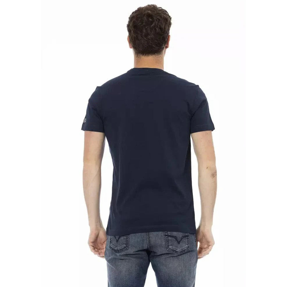 TRUSSARDI Action Herren Real Man T-Shirt Navy 2AT04003
