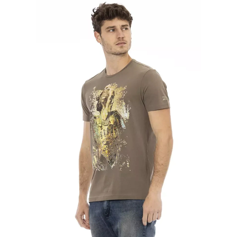 TRUSSARDI Action Herren T-Shirt Braun 2AT08F004