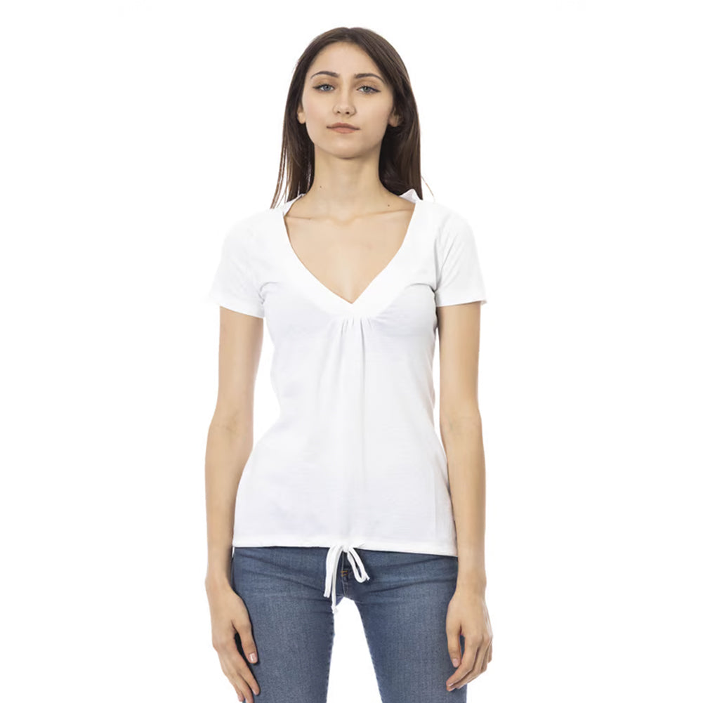TRUSSARDI Action Damen T-Shirt Weiß 2BT11001
