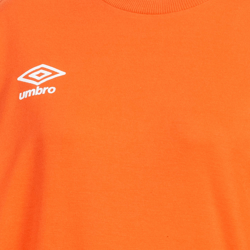 Umbro Premium Herren Trainingsanzug 30101S-Dark-Orange-Black