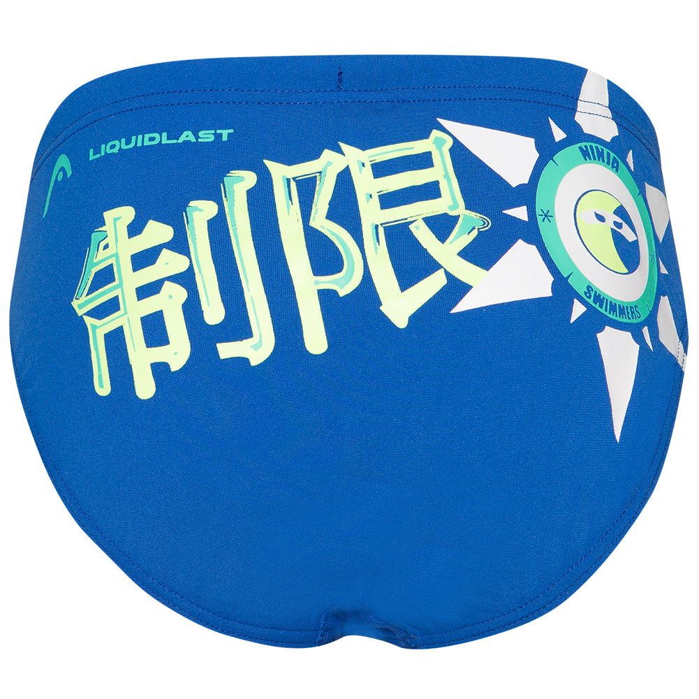 HEAD SWS Ninja Brief 7 PBT Chłopcy Slipy kąpielowe 452521-BL