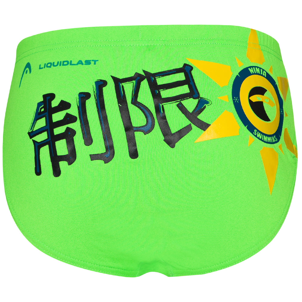 HEAD SWS Ninja Brief 7 PBT Chłopcy Slipy kąpielowe 452521-BRA