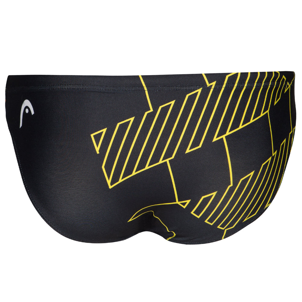HEAD SWS Team Printed Brief 5 Chłopcy Kąpielówki 452575-COL