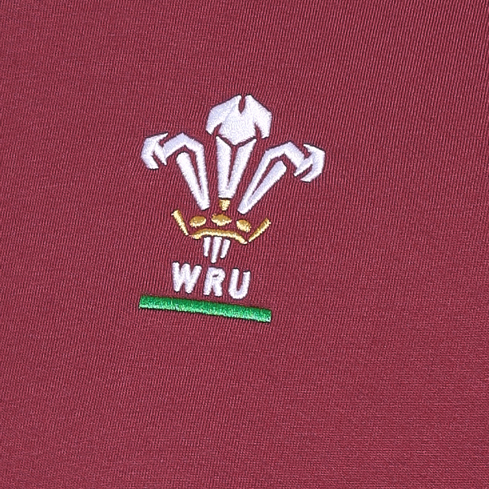 Wales WRU macron Rugby Herren Freizeit Shirt 58569212