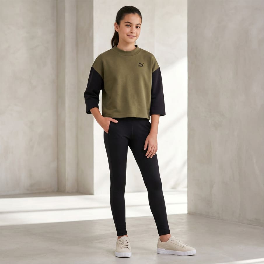 PUMA Evo Crew Sweat Mädchen Sweatshirt 592677-14