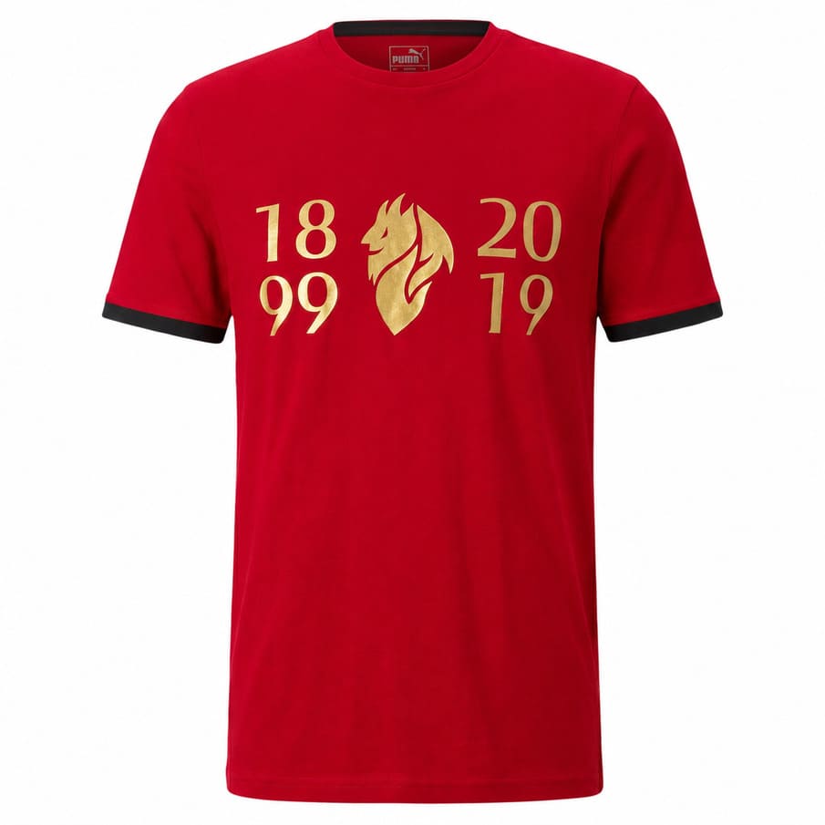 AC Mailand PUMA 120-jähriges Jubiläum Kinder T-Shirt 757512-01