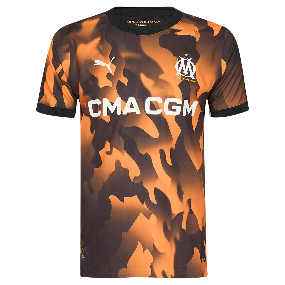 Olympique Marseille PUMA Authentic Player Herren Spieler Trikot 771343-03