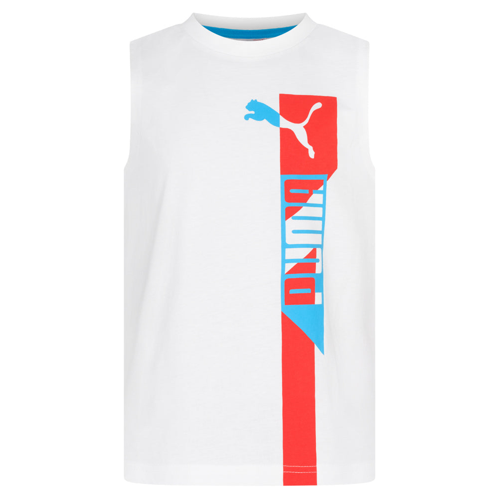 PUMA Graphic Tee Jungen Tank Top Shirt 824192-03