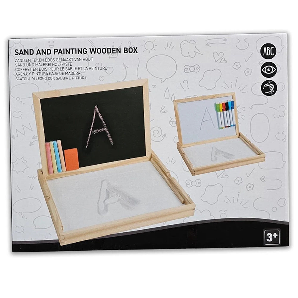 Zeichenbrett Engelhart Sand und Malkasten aus Holz 8716096020281