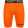Zeus Bermuda Elastic Pro Mężczyźni Legginsy neonowy pomarańczowy – S