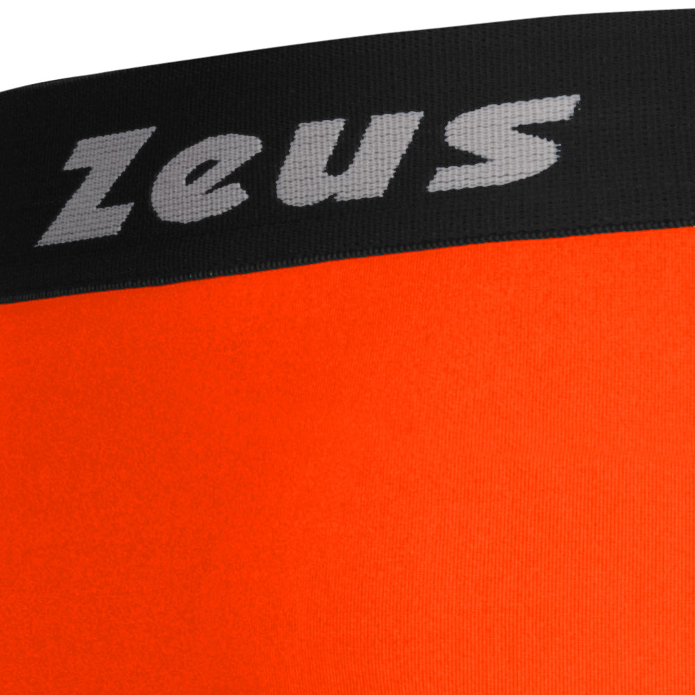 Zeus Bermuda Elastic Pro Mężczyźni Legginsy neonowy pomarańczowy