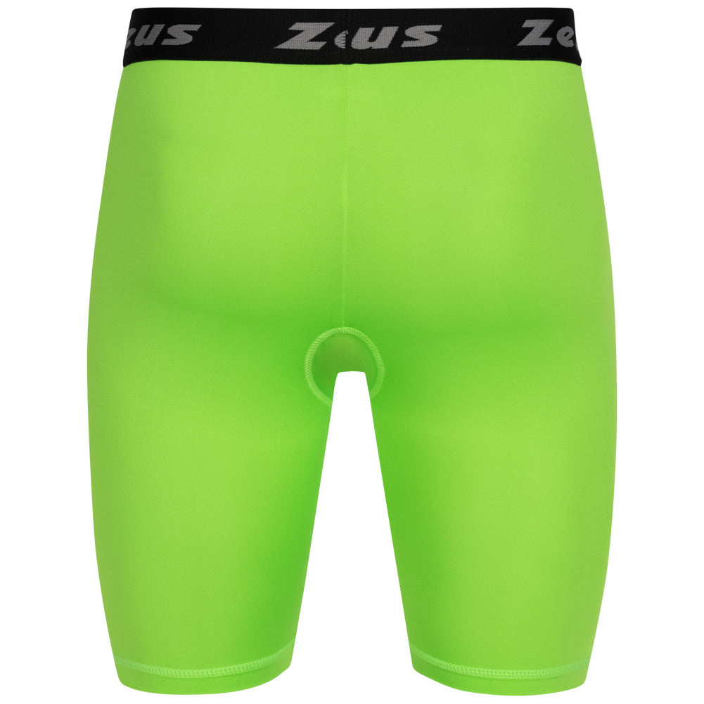 Zeus Bermuda Elastic Pro Mężczyźni Legginsy neonowa zieleń