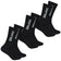 Billabong Unisex Crew Tennis Socken 3 Paar schwarz BG-02 CREW – 35-38