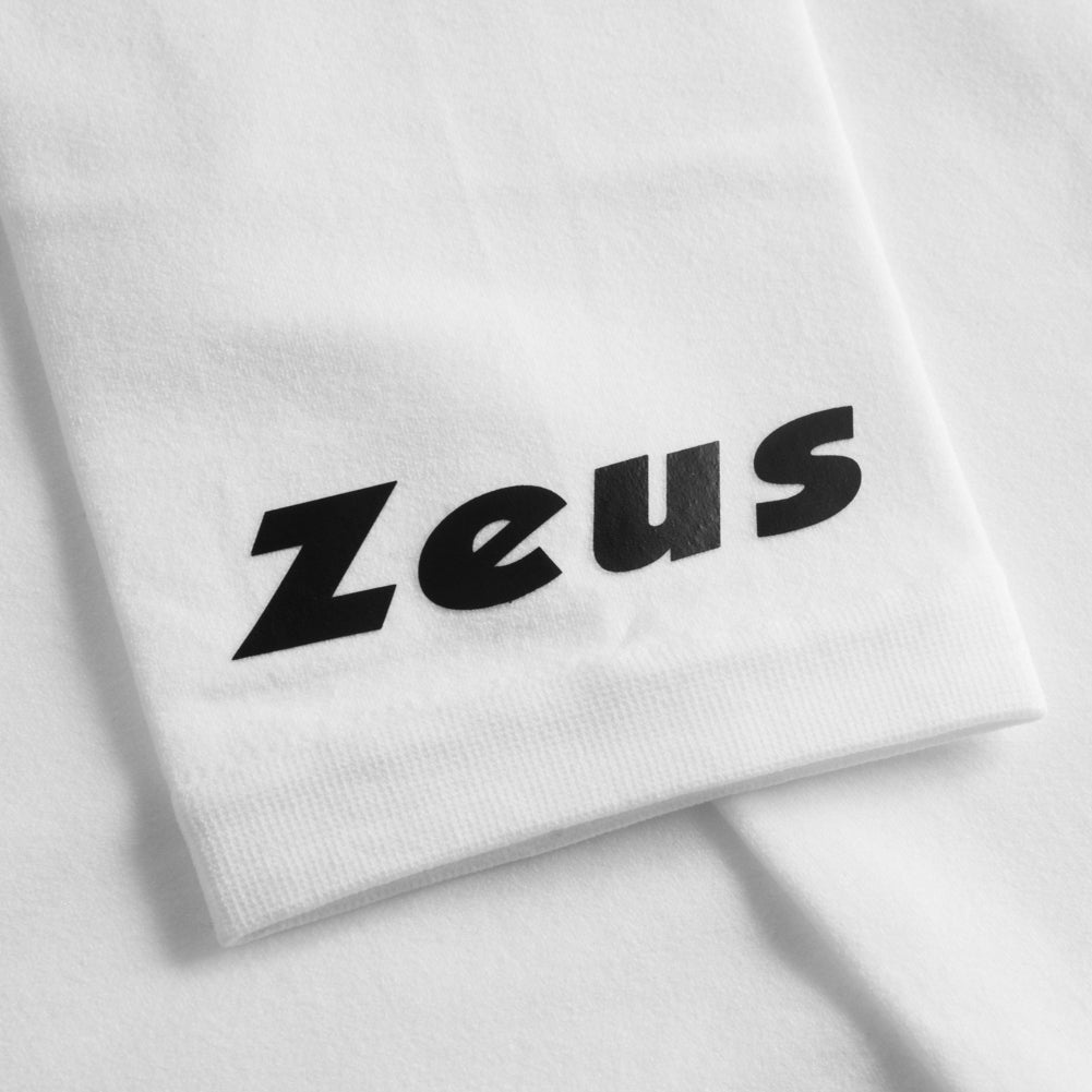 Zeus Rękawy kompresyjne Elastyczne bandaże na łokcie biały