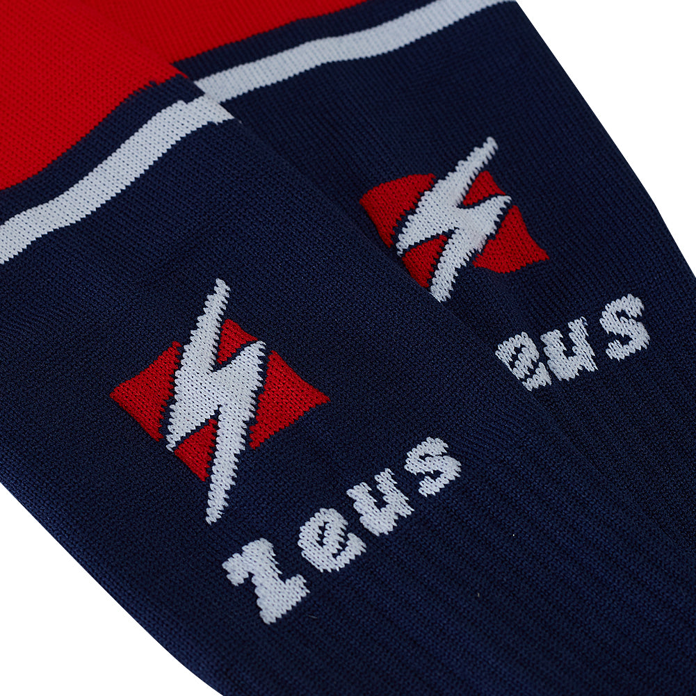 Zeus Calza United Getry piłkarskie granatowy