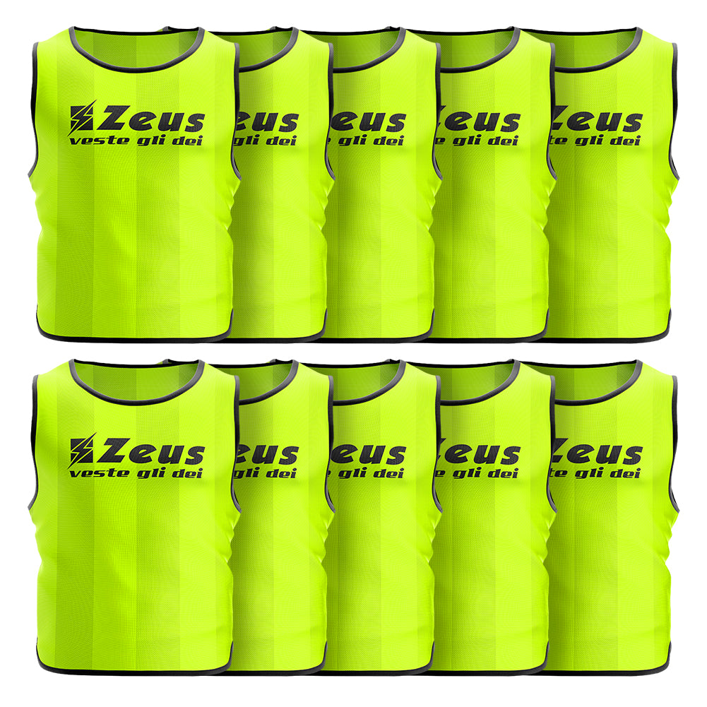 Zeus 10 szt. Śliniak treningowy neon żółty
