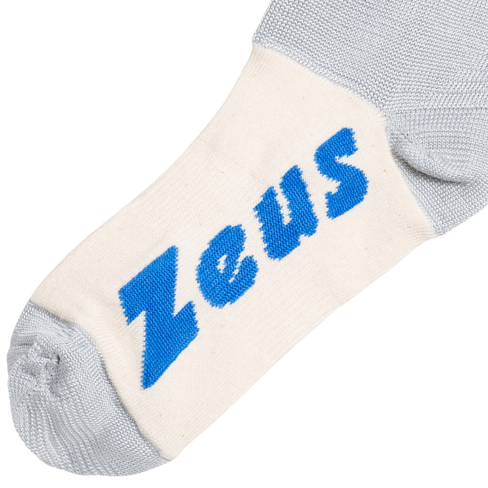 Zeus Calza Energy Getry piłkarskie srebrny