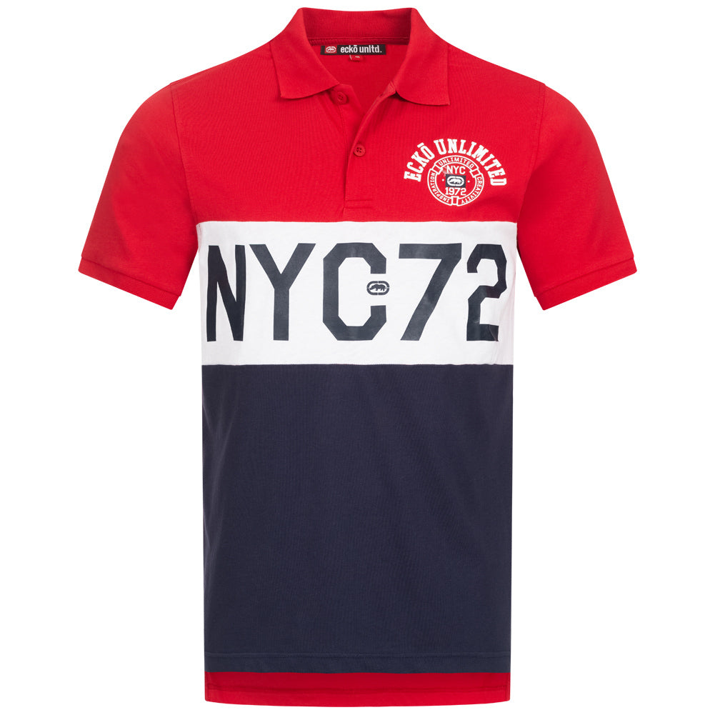 Ecko Unltd. Premium Mężczyźni Koszulka polo EFM04794-RED