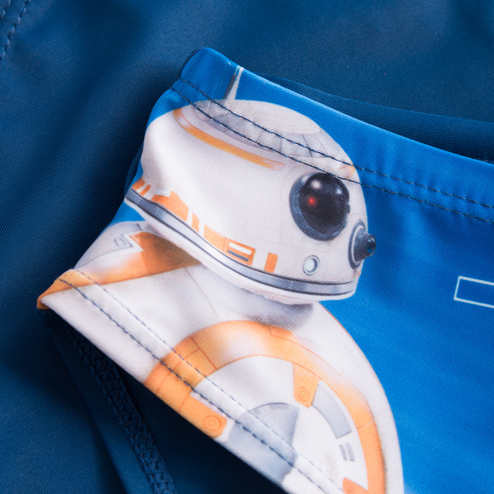 Star Wars Disney Chłopcy Slipy kąpielowe ER1984-niebieski