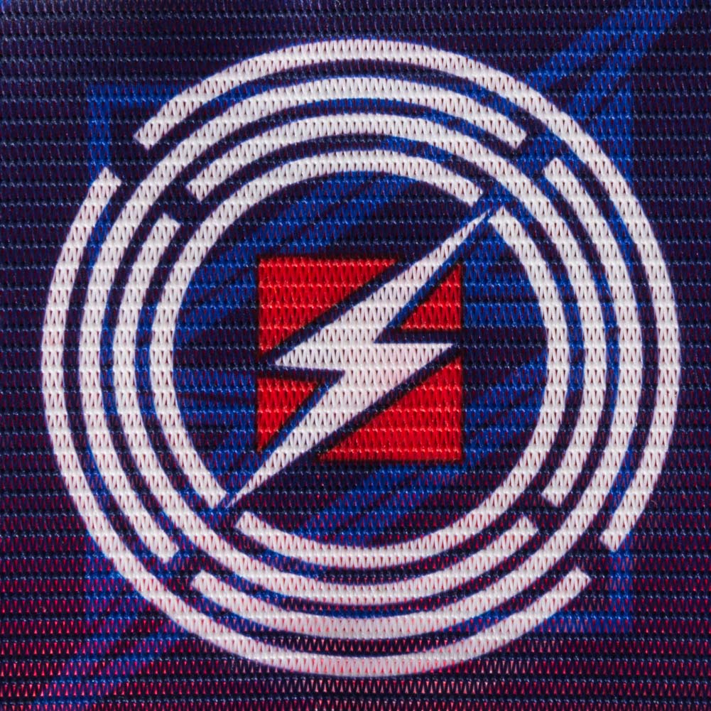 Zeus Dwustronna opaska kapitana Granatowy czerwony