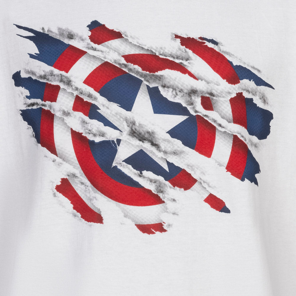 Captain America MARVEL Kinder T-Shirt FBBTS200WHT