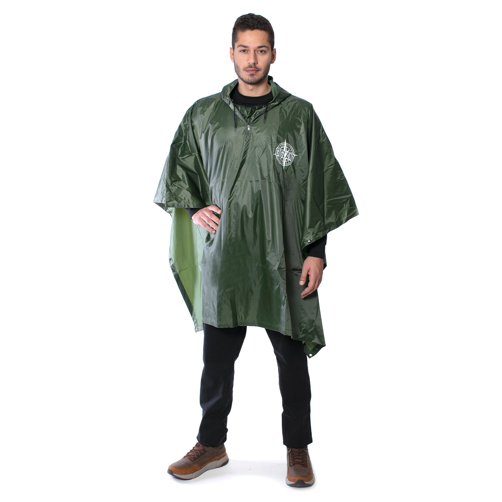 GOGLAND ® Monsun Ponczo przeciwdeszczowe zielony