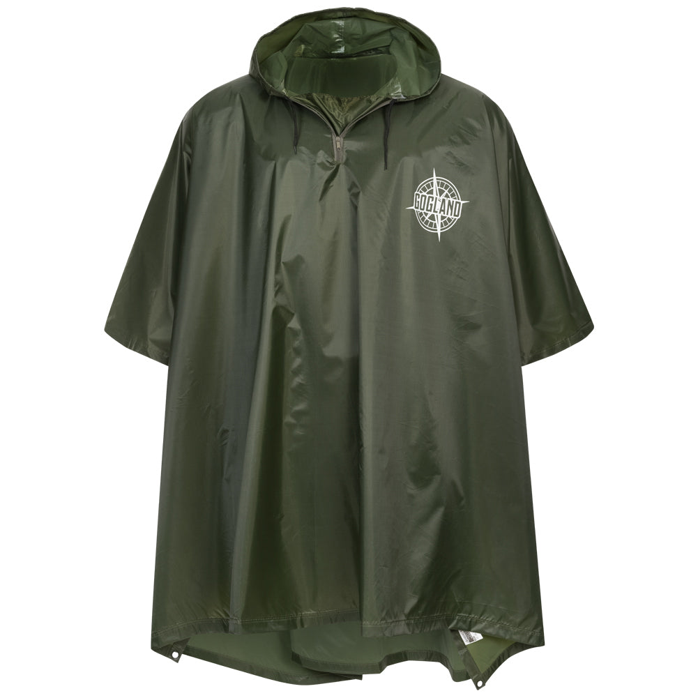 GOGLAND ® Monsun Ponczo przeciwdeszczowe zielony