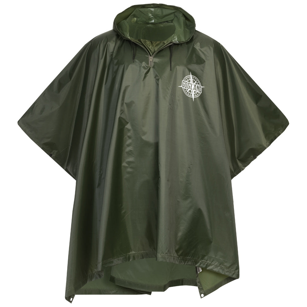 GOGLAND ® Monsun Ponczo przeciwdeszczowe zielony
