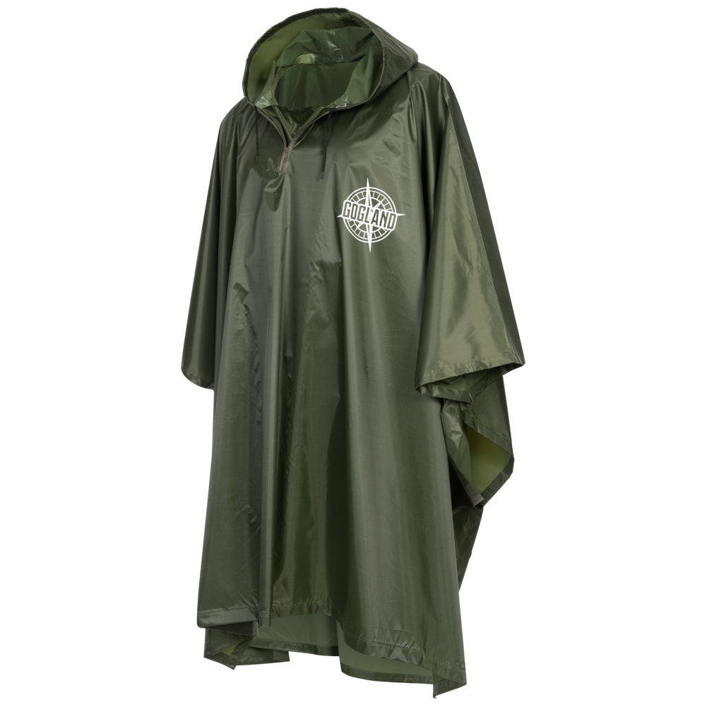 GOGLAND ® Monsun Ponczo przeciwdeszczowe zielony