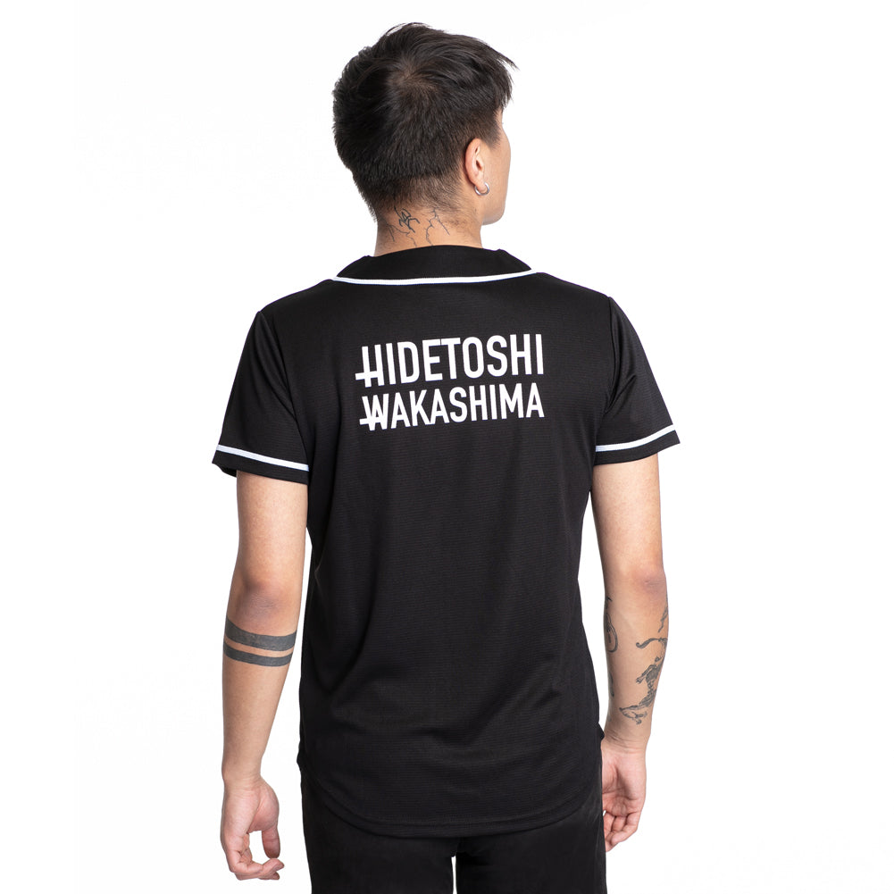HIDETOSHI WAKASHIMA "BC Kiyota" Herren Baseball Trikot schwarz