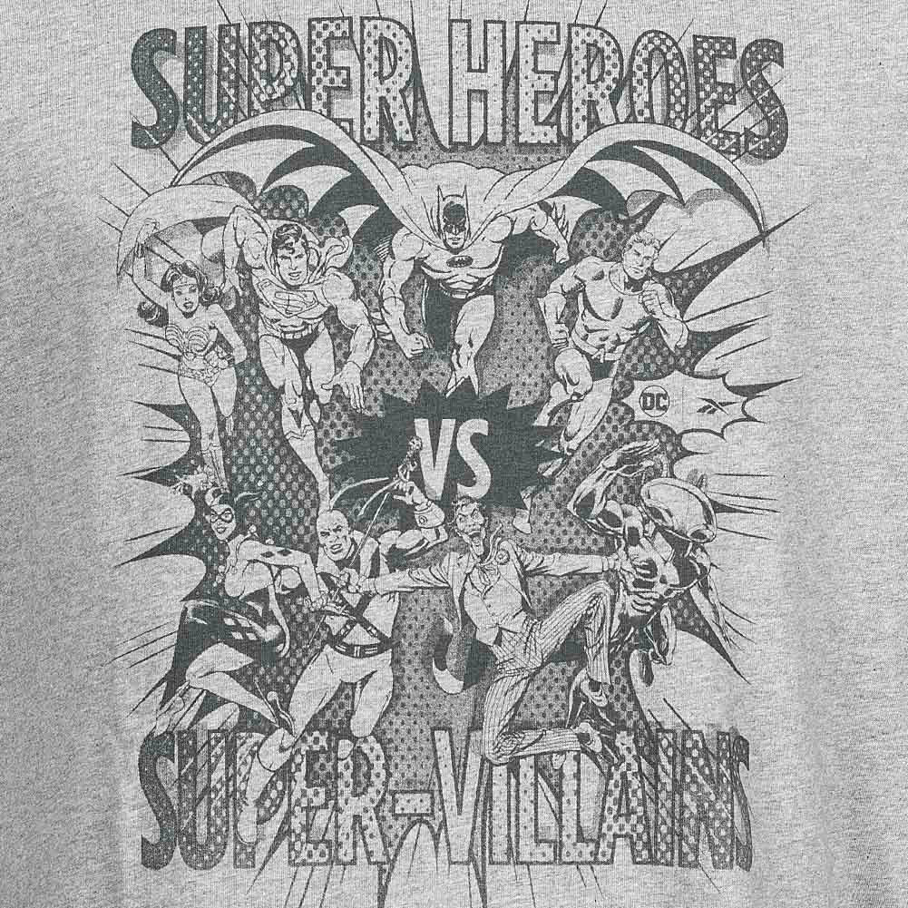 Reebok x DC COMICS Super Heroes vs Super-Villains Herren T-Shirt IB5815