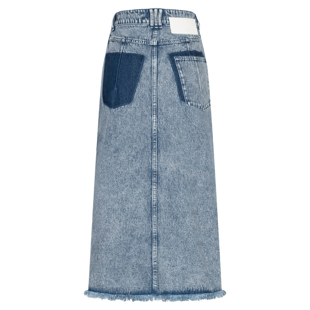 adidas Originals x KSENIA SCHNAIDER Damen Jeans Rock IW5665