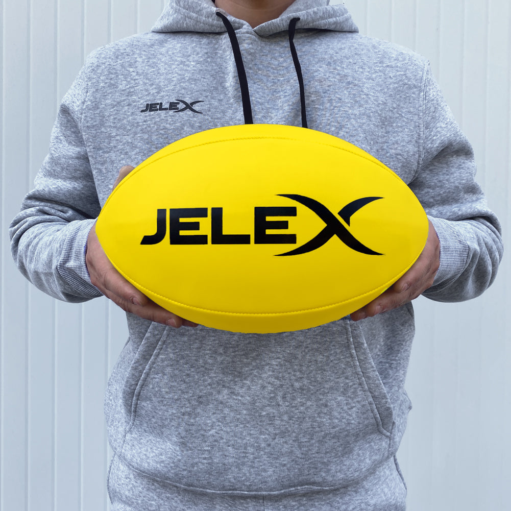 JELEX Ambition Piłka do rugby żółty