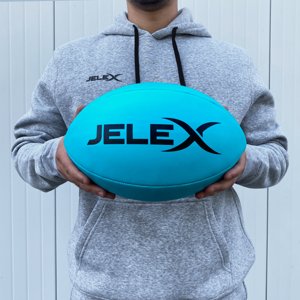 JELEX Ambition Piłka do rugby niebieski