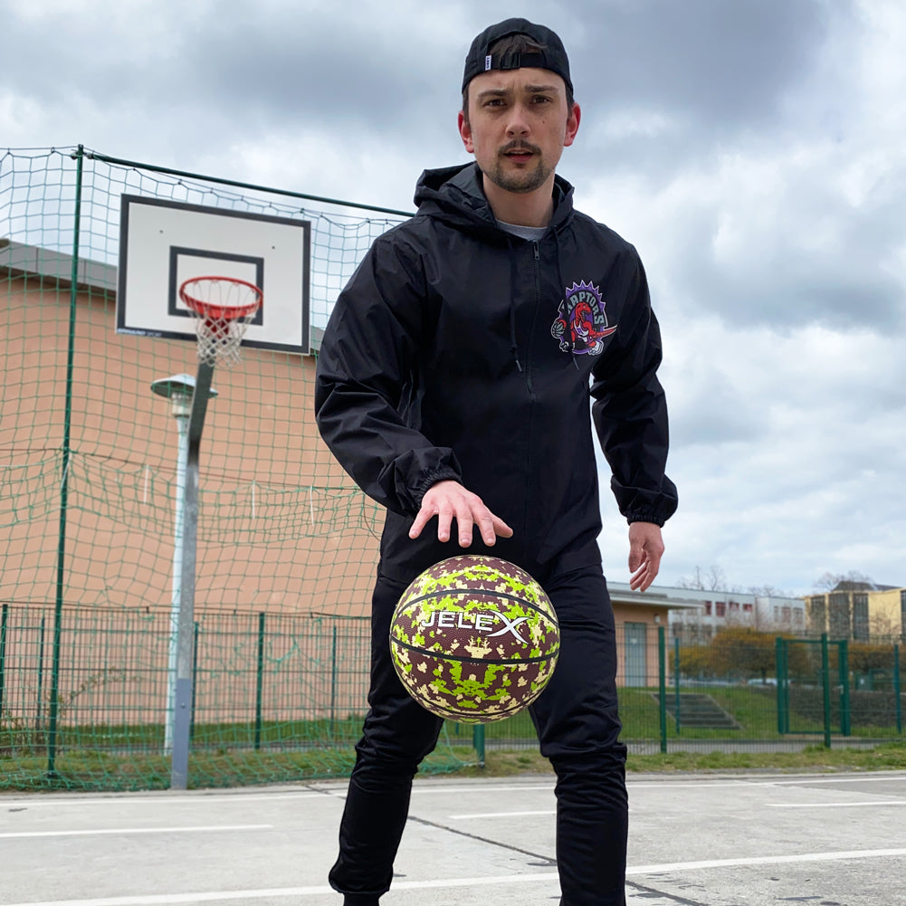 JELEX Sniper Piłka do koszykówki zielony kamuflaż