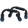 JELEX Gain Hard Push Up Bar Uchwyty do pompek czarny niebieski – Einheitsgröße