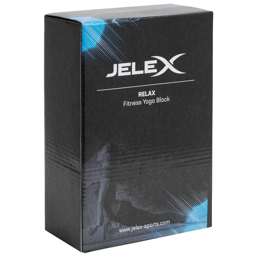 JELEX Relax Blok do jogi i fitnessu różowy