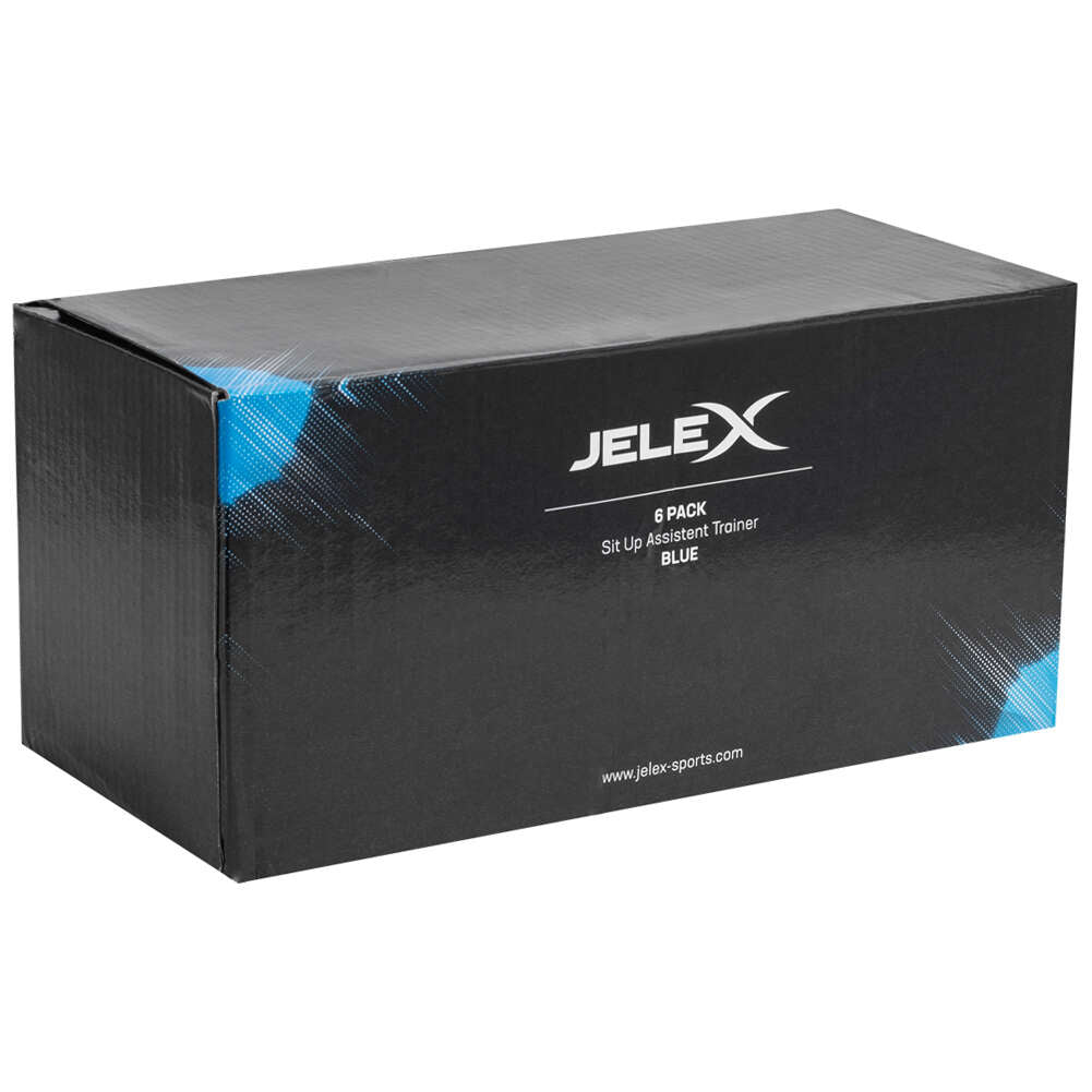 JELEX 6Pack Uchwyt do brzuszków na nogi niebieski