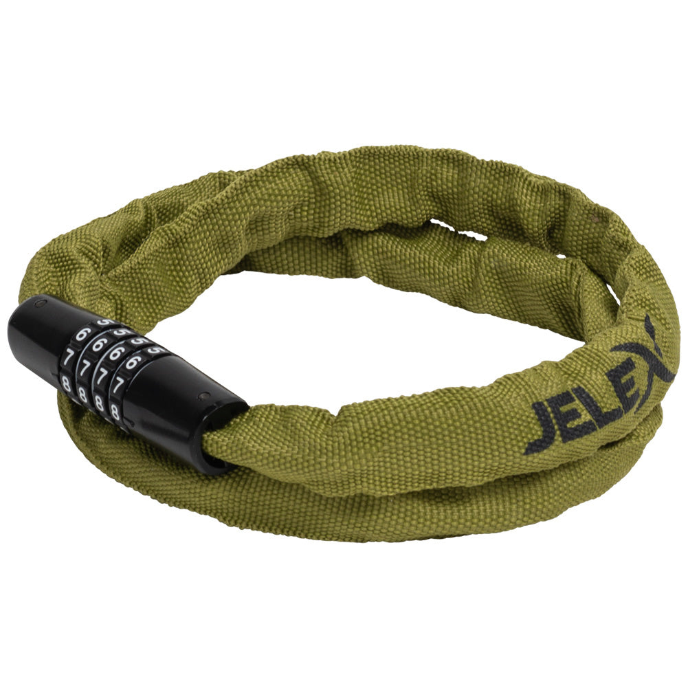 JELEX Dr.Security Zapięcie rowerowe zieleń wojskowa