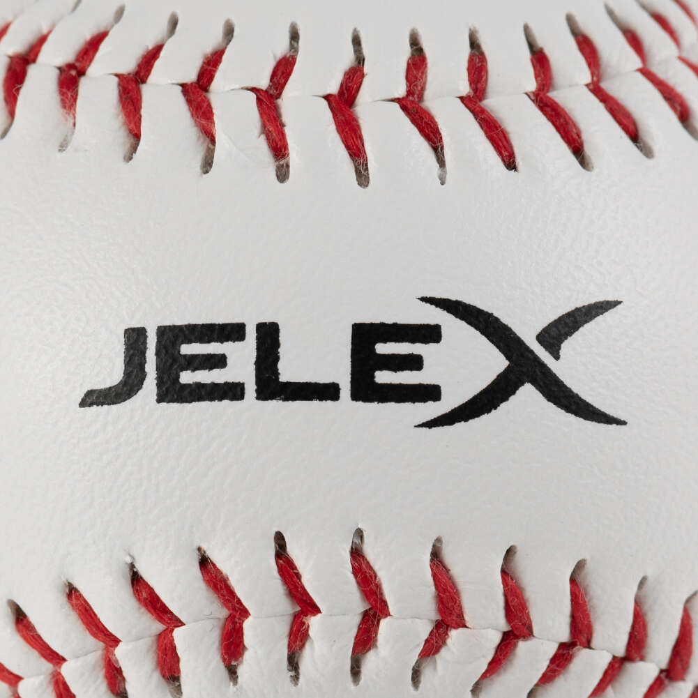 JELEX "Homerun" Piłka baseballowa 9" z rdzeniem z białego korka